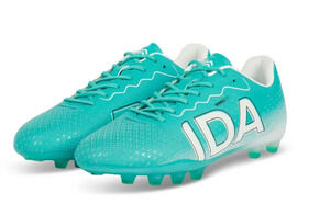IDA Women's Rise Club FG Molded Soccer Cleats Size 7 Teal White NWOB